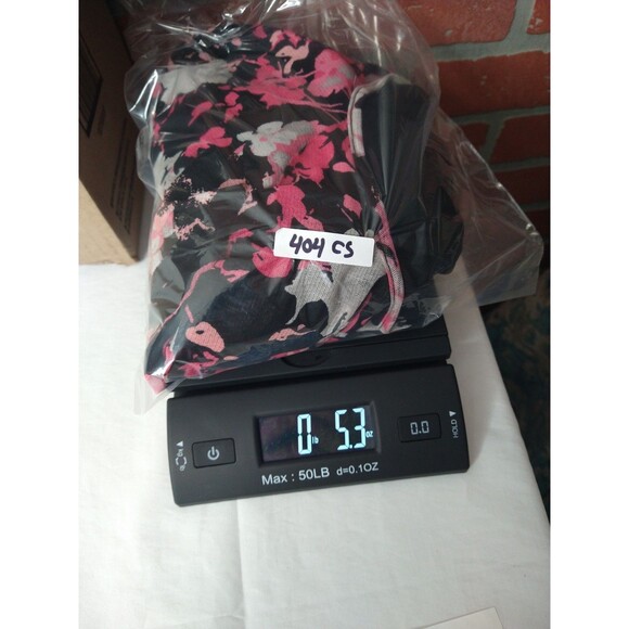 APT.9 Short Sleeve Ruffle Tiered Black Pink Purple Blouse Floral Womens Size 1XL - Picture 7 of 7